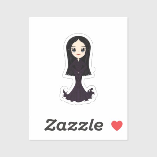 Morticia Sticker (Vel)