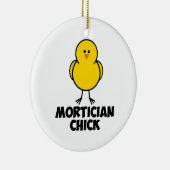 Mortician Chick Keramisch Ornament (Rechts)