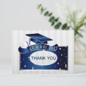 Mortier, diplôme Merci de diplôme Invitation (Debout devant)