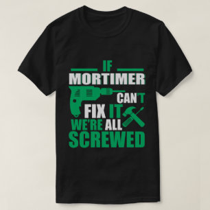 Mortimer peut fixer tout le T-shirt drôle