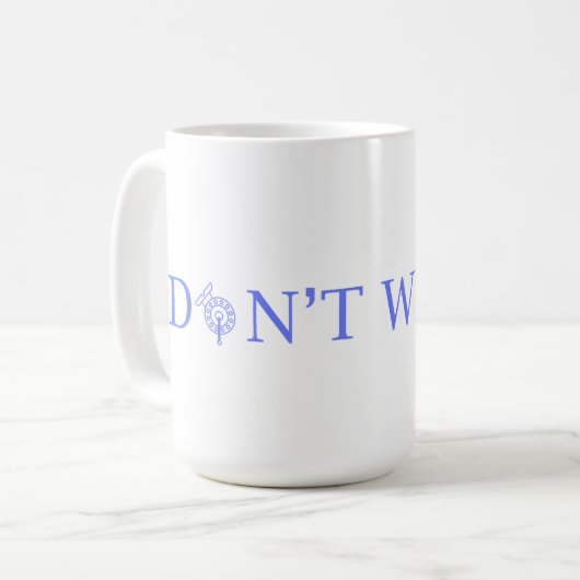 Mortimer & Whitehouse Pêche ne pas éolien Mug (Devant gauche)