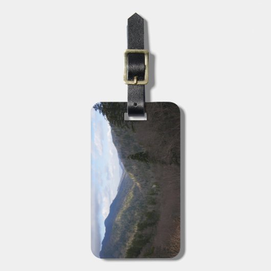 Morton Overlook at Great Smoky Mountains Bagagelabel (Voorkant verticaal)