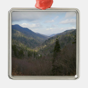 Morton Overlook at Great Smoky Mountains Metalen Ornament