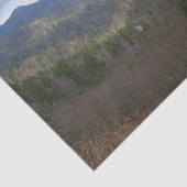 Morton Overlook at Great Smoky Mountains Tissuepapier (Detail)