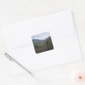 Morton Overlook at Great Smoky Mountains Vierkante Sticker (Envelop)