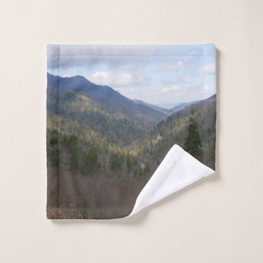 Morton Vue sur les montagnes Great Smoky (Gant de toilette)