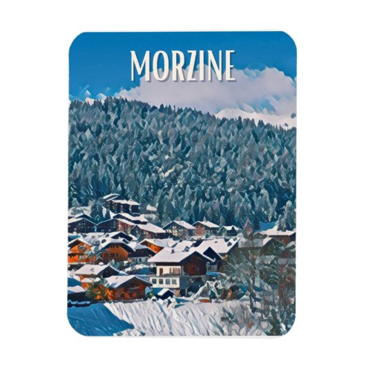 Morzine Magneet (Verticaal)