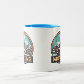 Morzine Ski Mug - Célébrez votre amour pour les Al (Centre)