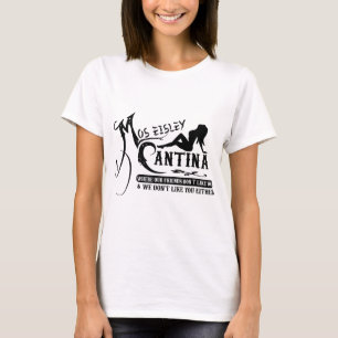 Mos Eisley Cantina Star Retro Wars Jedi Force Nerd T-shirt