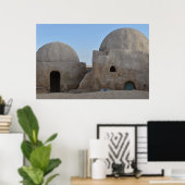 Mos Espa op planeet Tatooine Poster (Thuiskantoor)