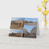 Mos Espa sur la planète Carte blanche Tatooine (Fleur jaune)