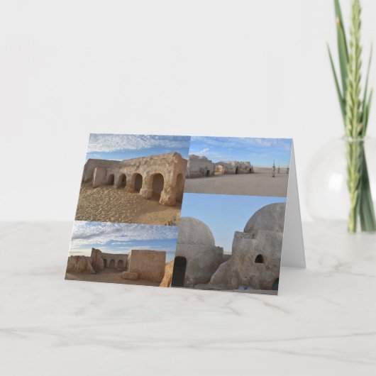 Mos Espa sur la planète Carte blanche Tatooine (Devant)