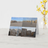 Mos Espa sur la planète Tatooine Carte d'anniversa (Fleur jaune)