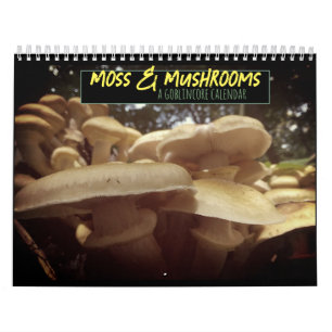 Mos & Paddenstoelen Goblincore Kalender