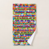 Mosaic Abstract Heart Bad Handdoek (Handdoek)