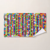 Mosaic Abstract Heart Bad Handdoek (Handdoek)