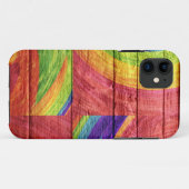 Mosaic Abstract pastel wood 3 Case-Mate iPhone Case (Achterkant (horizontaal))