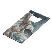 Mosaic Ai Art | Ours Brown et Pleine lune d'aigle (Dos Angle)