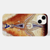 MOSAIC ANGEL , Monogram Case-Mate iPhone Case (Achterkant (horizontaal))