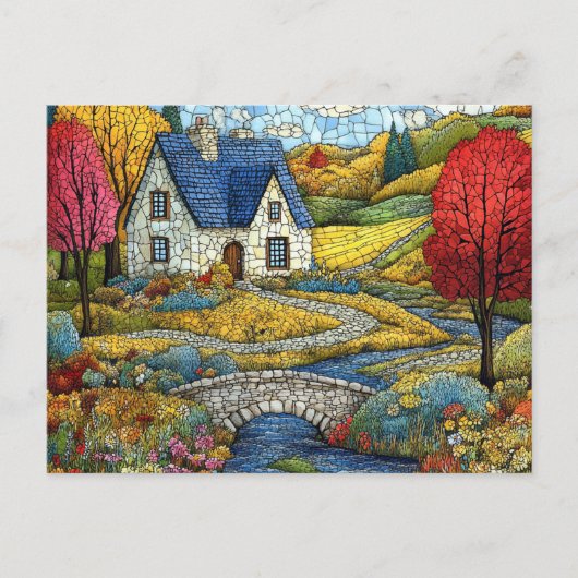 MOSAIC Art Scene postcard Briefkaart (Voorkant)