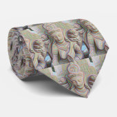 Mosaic buddha statues Thunder_Cove Stropdas (Opgerold)