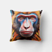 Mosaic de singe Coussin Jeu & Coussins (Verso)