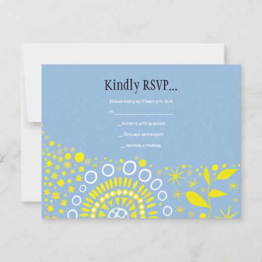 MOSAIC DOVE oF PEACE Invitation Bat mitzvah (Devant)