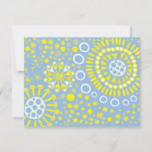 MOSAIC DOVE oF PEACE Invitation Bat mitzvah (Dos)