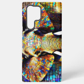 Mosaic Elephant Samsung Galaxy Hoesje (Achterkant)