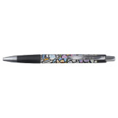 Mosaic Floral Tegels Pen (Achterkant)
