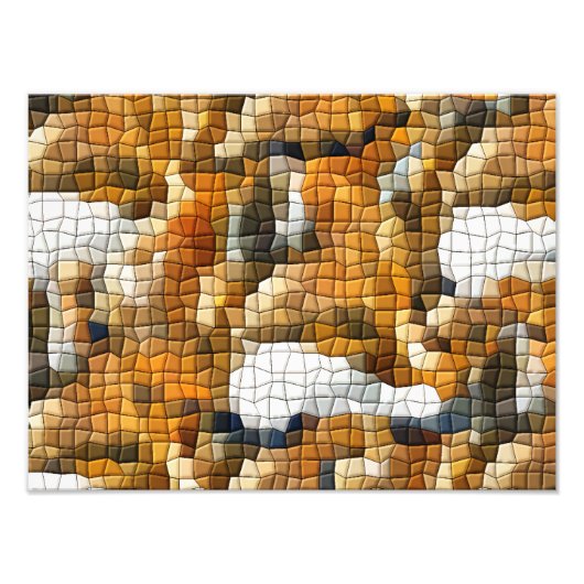 MOSAIC FOX FOTO AFDRUK (Voorkant)