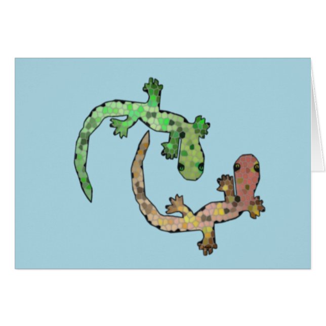 Mosaic Geckos (Voorkant Horizontaal)