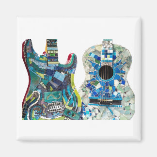 Mosaic Guitar Collectie Boho Chic Magneet