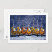 Mosaic Guitars Briefkaart (Voorkant / Achterkant)