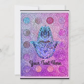 Mosaic Hamsa Handmatige uitnodiging (Voorkant)