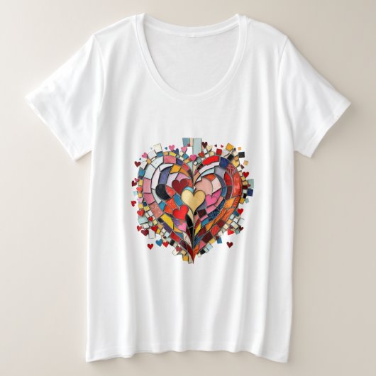 Mosaic Heart of Love (Design devant)
