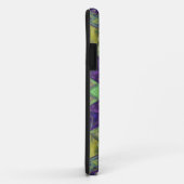 Mosaic Kaleidoscope Flower Green Yellow and Paars Case-Mate iPhone Case (Achterkant/rechts)