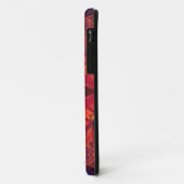 Mosaic Kaleidoscope Flower Red en Paars Case-Mate iPhone Case (Achterkant/links)