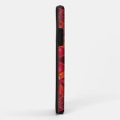 Mosaic Kaleidoscope Flower Red en Paars Case-Mate iPhone Case (Achterkant/rechts)