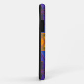 Mosaic Kaleidoscope Square Yellow Blue and Pink Case-Mate iPhone Case (Achterkant/rechts)