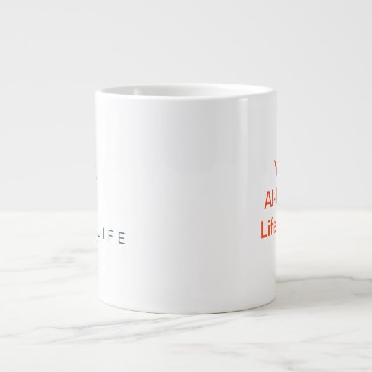 Mosaic Life Jumbo Mug (Devant)