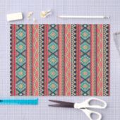 Mosaic Magic Tribal Stripe Patroon Tissuepapier (Craft)