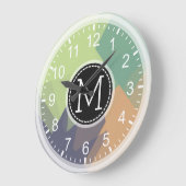 Mosaic Modern Monogram Grote Klok (Hoek)