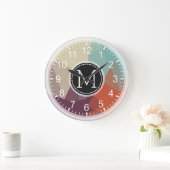 Mosaic Modern Monogram Grote Klok (Huis)