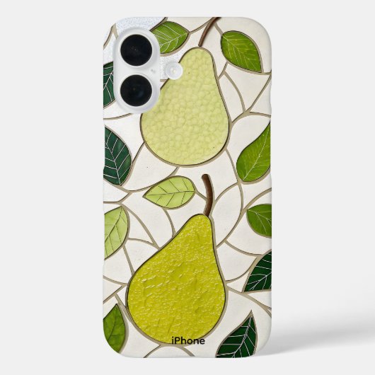 Mosaic paire taché iphone 16 coque (Verso)
