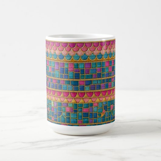 Mosaic pattern mug (Centre)