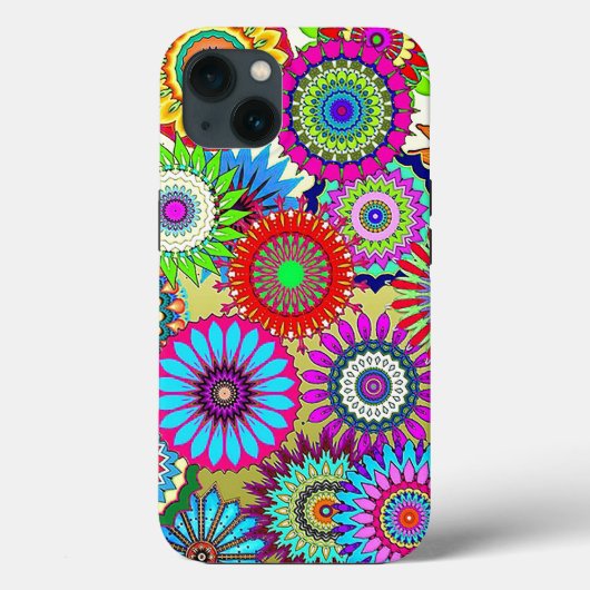 Mosaic Pinwheels Case-Mate iPhone Case (Achterkant)
