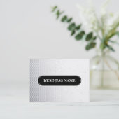 Mosaic Polygonal Modern Pattern Visitekaartje (Staand voorkant)