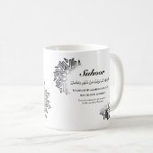 Mosaic Ramadan Iftar et Suhoor Dua Mug (Devant droit)