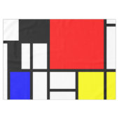 MOSAIC rechthoeken vierkantjes gekleurd I + uw ide Tafelkleed (Voorkant (Horizontaal))